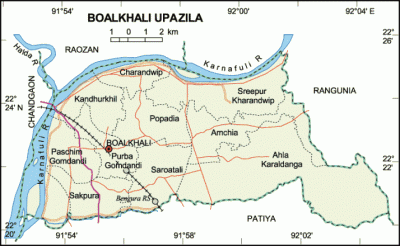 Boalkhali Map 2